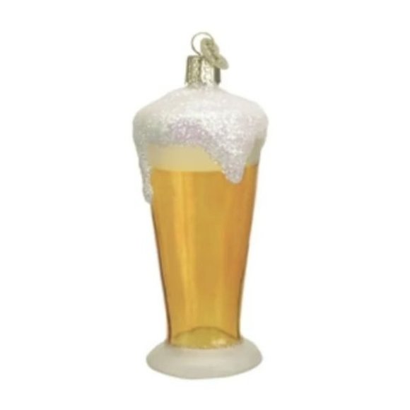 Glass of Beer Old World Christmas Ornament - Picture 2 of 3